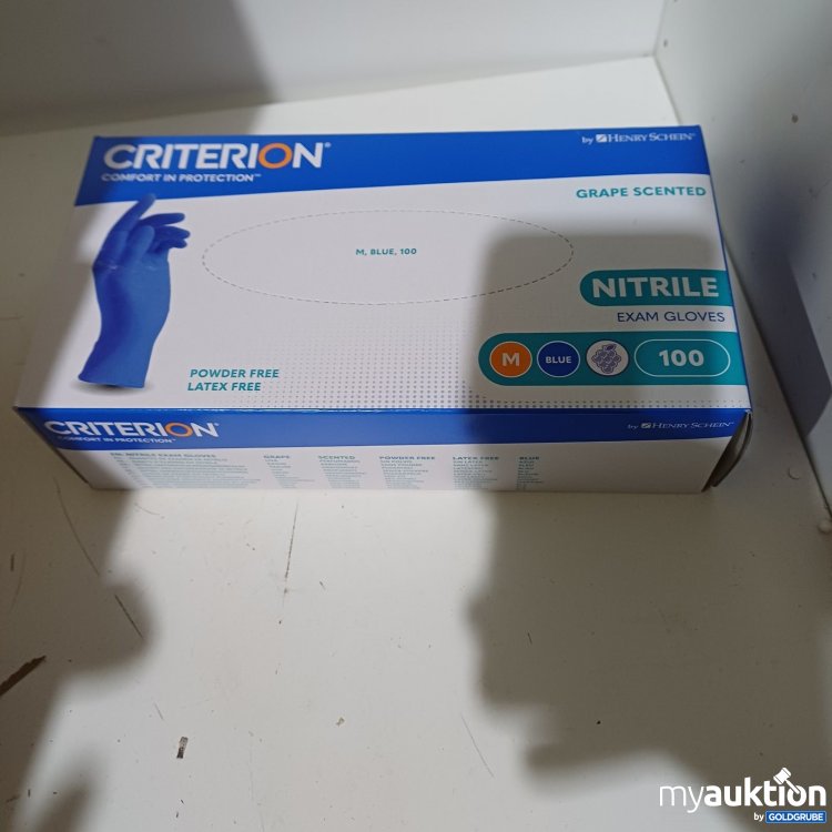 Artikel Nr. 447893: Criterion Nitril Untersuchungshandschuhe M blau