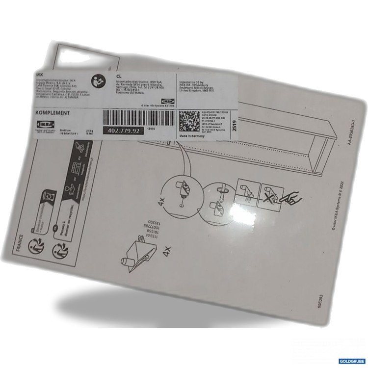 Artikel Nr. 899893 Artikel Nr. 899893: Ikea Komplement weiß 402.779.92 50x35cm