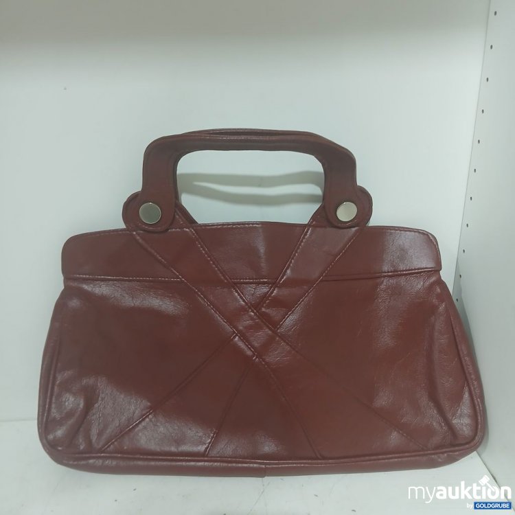 Artikel Nr. 930893 Artikel Nr. 930893: Handtasche in rot mit zwei Griffen und einem gesteppten Design