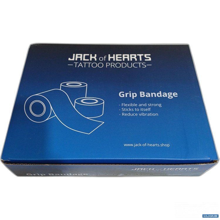 Artikel Nr. 960893: Jack of Hearts Grip Bandage black 5cm x 4,5m 12Stk 