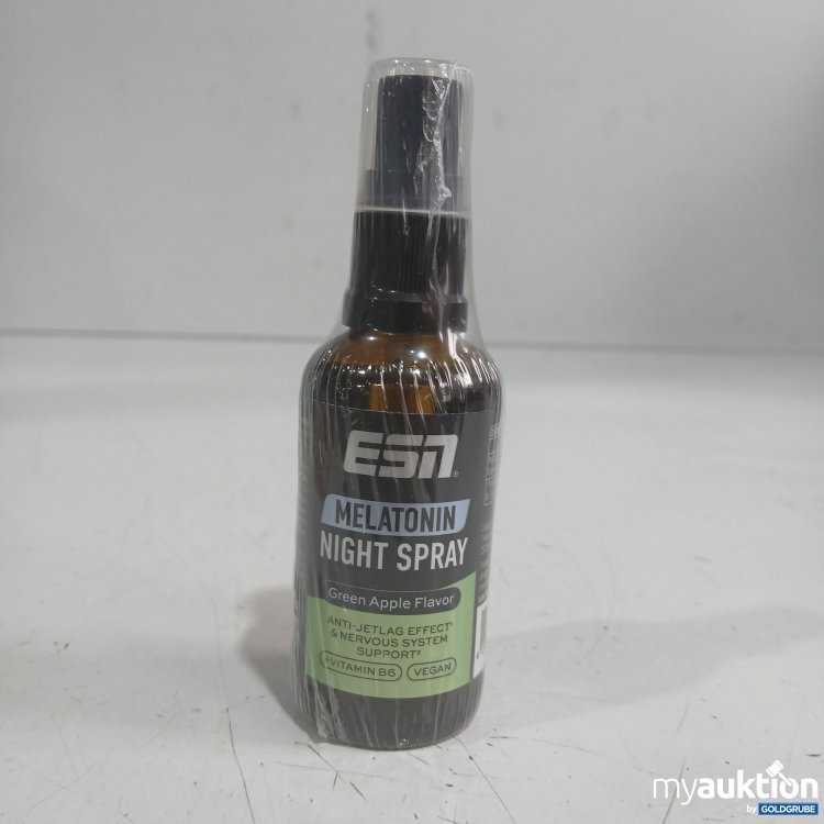 Artikel Nr. 979893 Artikel Nr. 979893: ESN Melatonin Night Spray green Apple Flavor 50ml