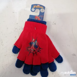 Auktion Spiderman Kinderhandschuhe, rot-blau