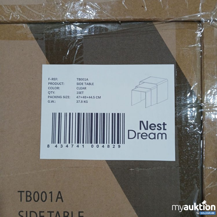 Artikel Nr. 462894: Nest Dream Side Table Clear Glass
