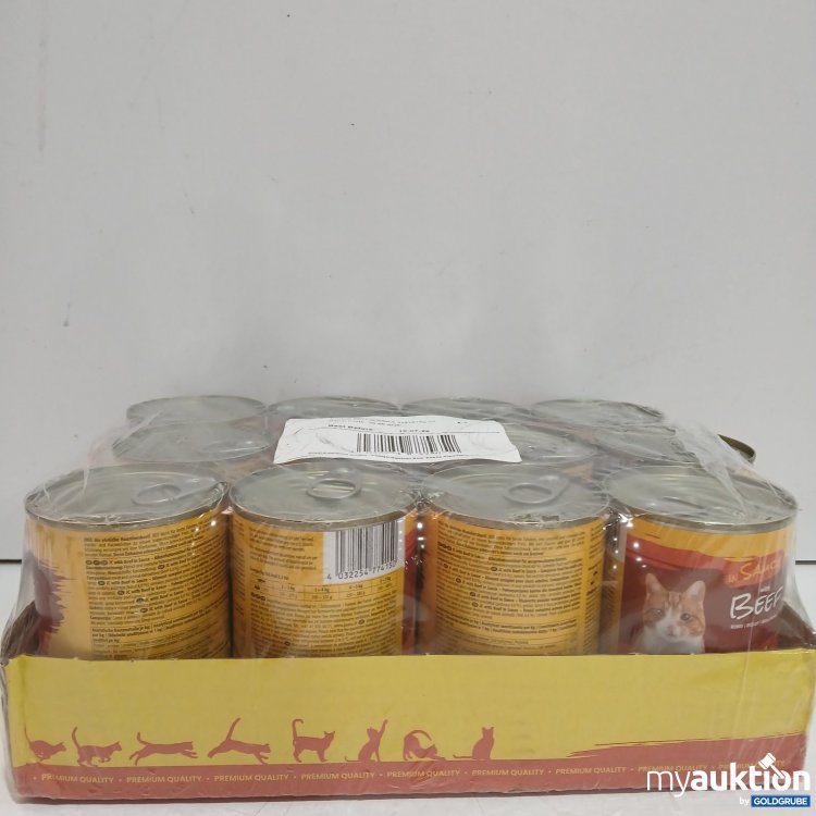 Artikel Nr. 470894: 12x415g Katzenfutter Rind in Sauce