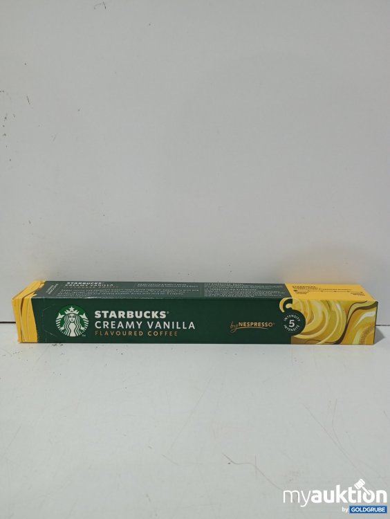 Artikel Nr. 471894 Artikel Nr. 471894: Starbucks Creamy Vanilla Flavoured Coffee by Nespresso 10 Kapseln = 51g