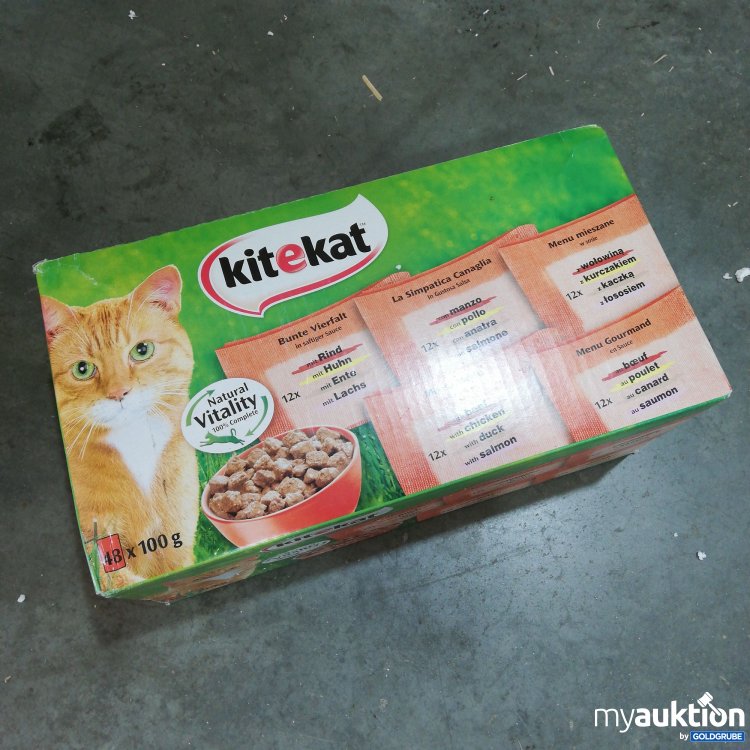 Artikel Nr. 666894 Artikel Nr. 666894: Kitekat Katzenfutter 48x100g