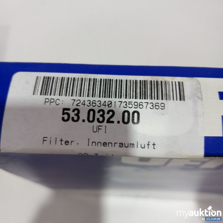 Artikel Nr. 814894: UFI 5303200 Innenraumfilter 