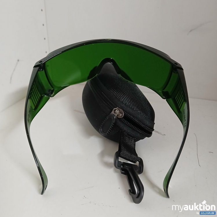 Artikel Nr. 824894: Freemascot  Grüne Schutzbrille mit Etui