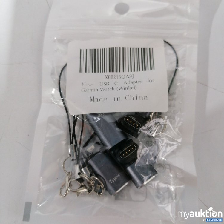 Artikel Nr. 856894 Artikel Nr. 856894: USB C Adapter for Garmin Watch Winkel