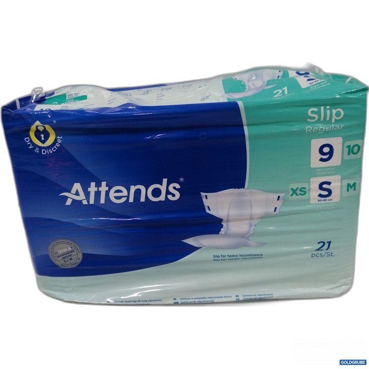 Artikel Nr. 890894: Attends Slip Regular Gr. S 21Stk