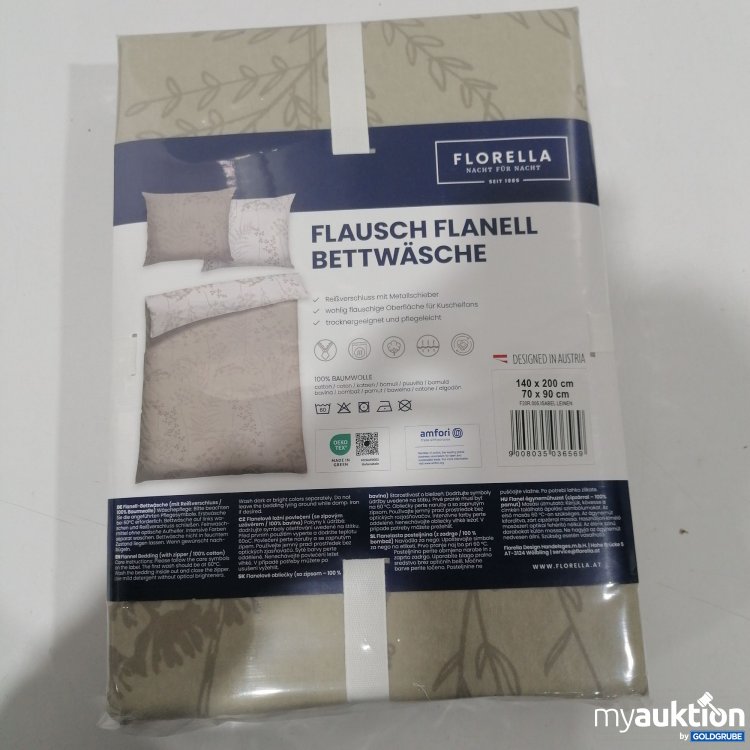 Artikel Nr. 903894: Florella Flausch Flanell Bettwäsche 140x200cm 70x90cm