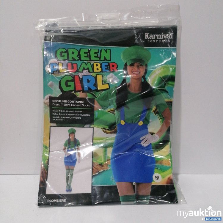 Artikel Nr. 911894 Artikel Nr. 911894: Karnival Costumes Green Plumber Girl