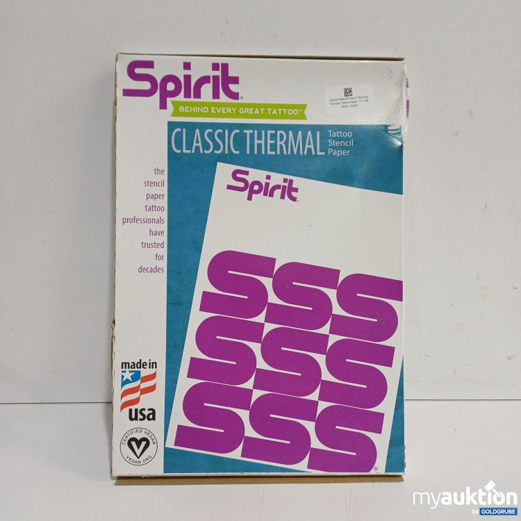 Artikel Nr. 960894: Spirit Classic Thermal Tattoo Stencil Paper 100Stk 21,6x27,9cm 