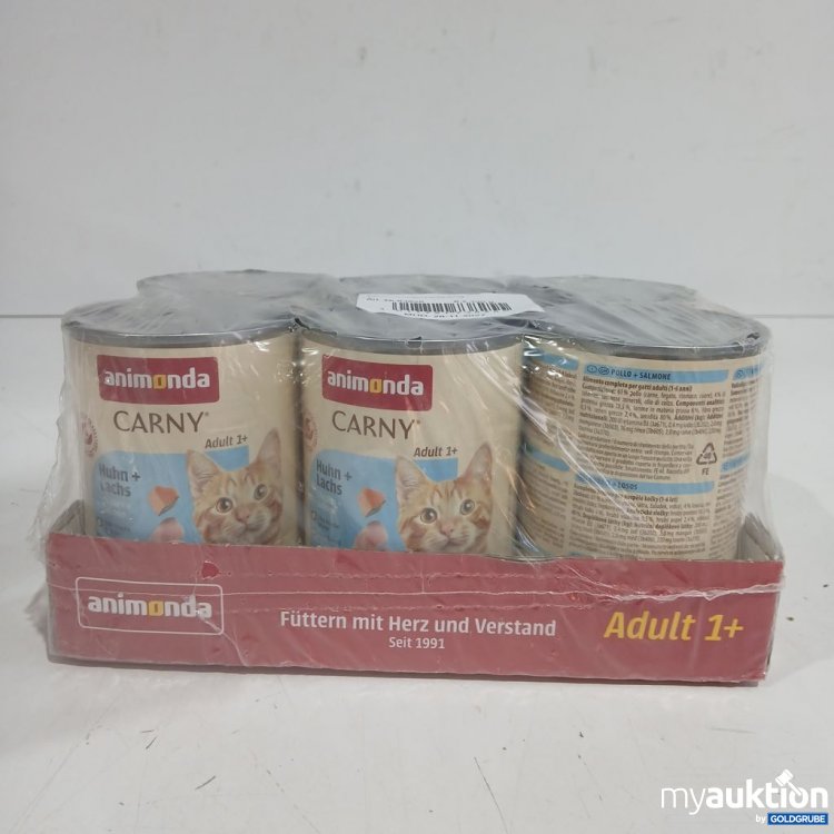 Artikel Nr. 973894 Artikel Nr. 973894: animonda CARNY Huhn + Lachs Adult 1+ 6x400 g