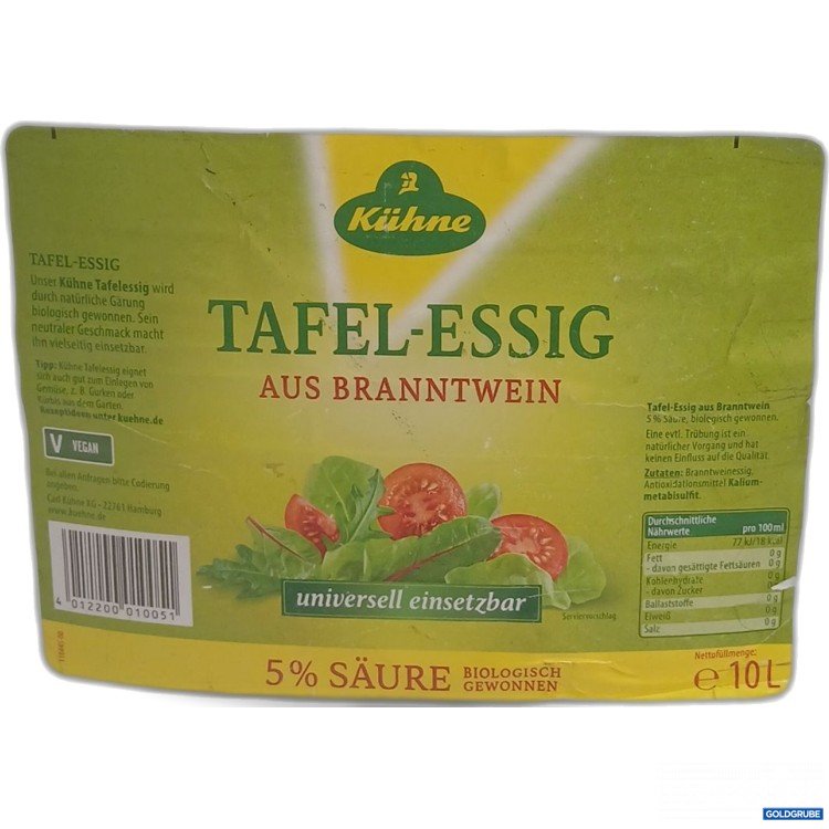 Artikel Nr. 979894 Artikel Nr. 979894: Kühne Tafel-Essig aus Branntwein 10L