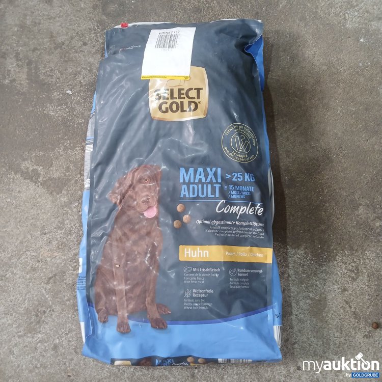 Artikel Nr. 990894: Select Gold Maxi Adult Hundefutter Huhn 12kg 
