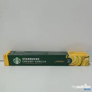Auktion Starbucks Creamy Vanilla Flavoured Coffee by Nespresso 10 Kapseln = 51g