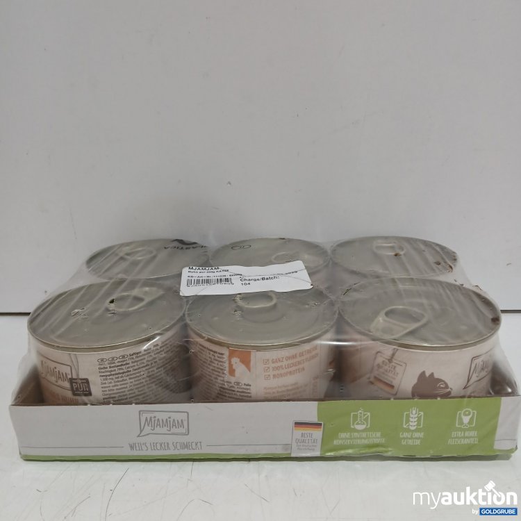 Artikel Nr. 470895: Mjamjam 6x200g Huhn pur Katzenfutter