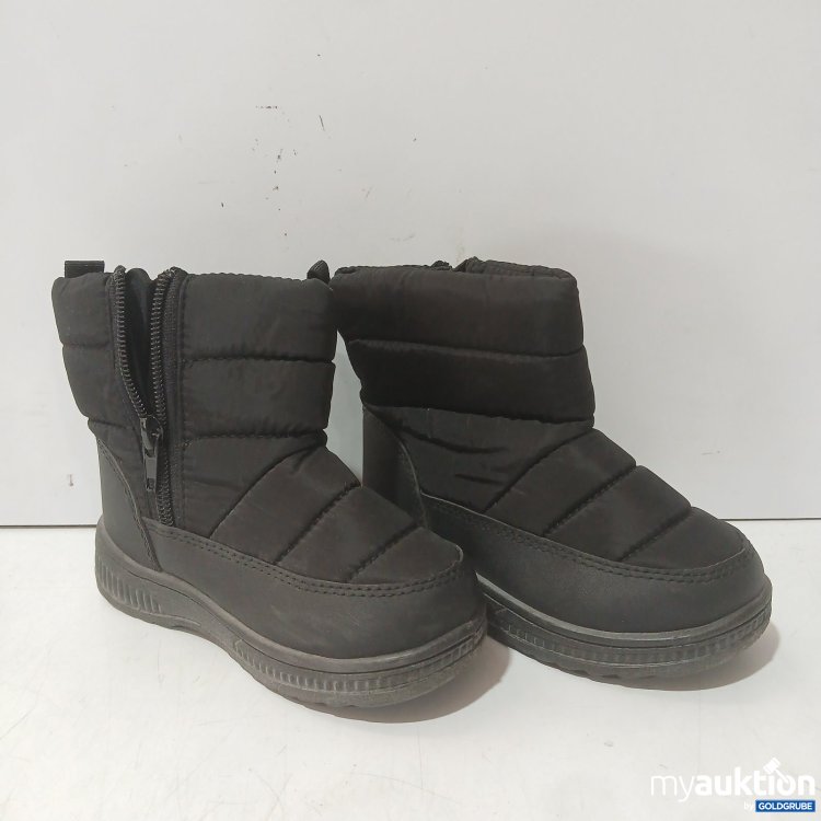 Artikel Nr. 524895: Kinder-Winterstiefel mit Reißverschluss schwarz Größe 25 gebraucht