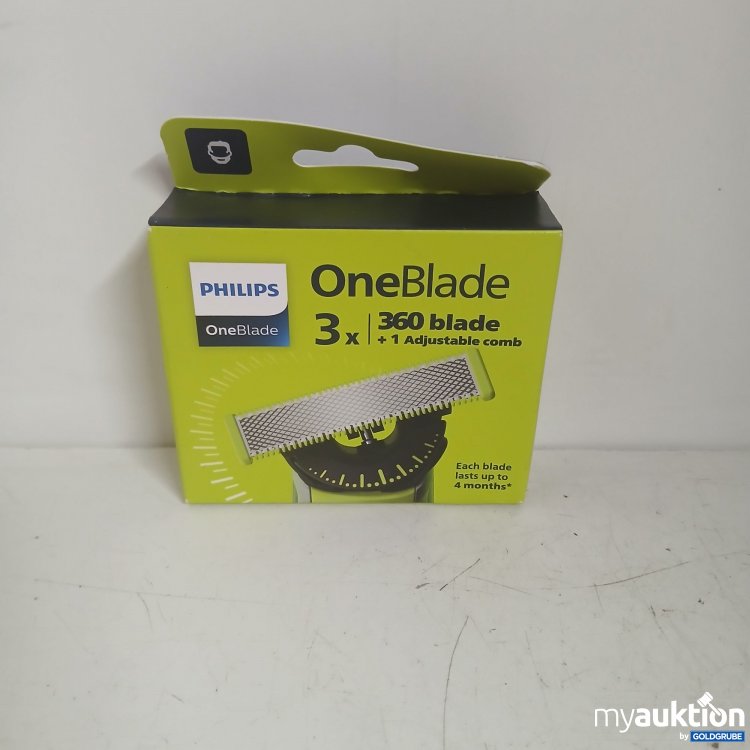Artikel Nr. 827895 Artikel Nr. 827895: OneBlade Ersatzklingen 3er-Pack