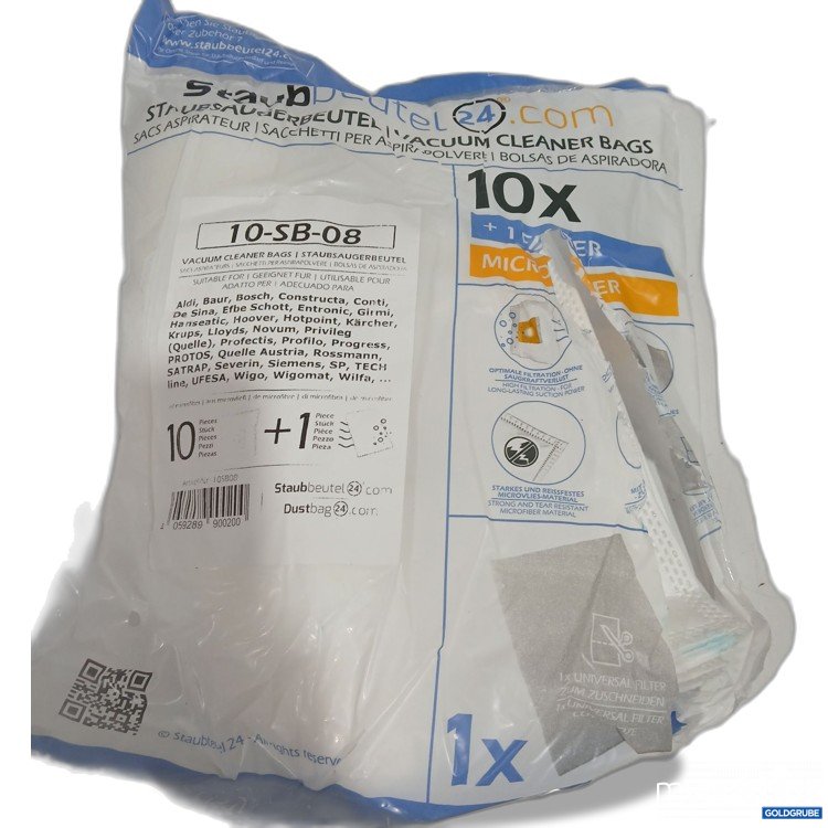 Artikel Nr. 887895: Staubsaugerbeutel 10x 10-SB-08 