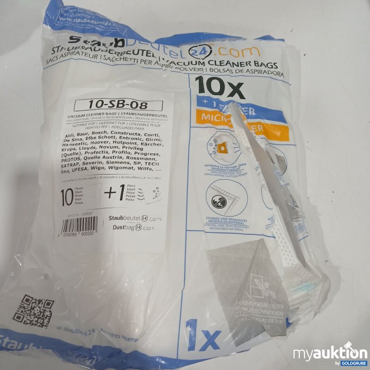 Artikel Nr. 887895: Staubsaugerbeutel 10x 10-SB-08 