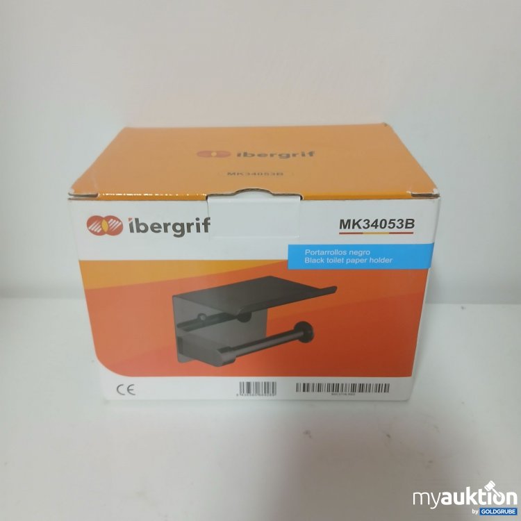 Artikel Nr. 912895: Ibergrif Black toilet Paper holder MK34053B