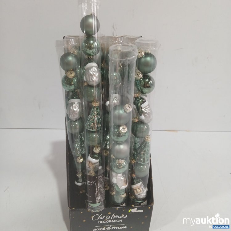 Artikel Nr. 939895 Artikel Nr. 939895: Christmas Decoration Real Glass 13x9Stk grün
