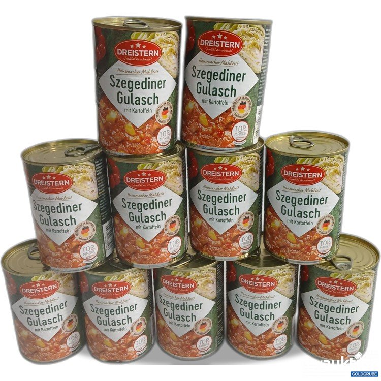 Artikel Nr. 950895: Dreistern Szegediner Gulasch mit Kartoffeln je 400g
