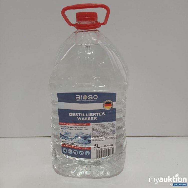 Artikel Nr. 959895: aroso Destilliertes Wasser 5 l