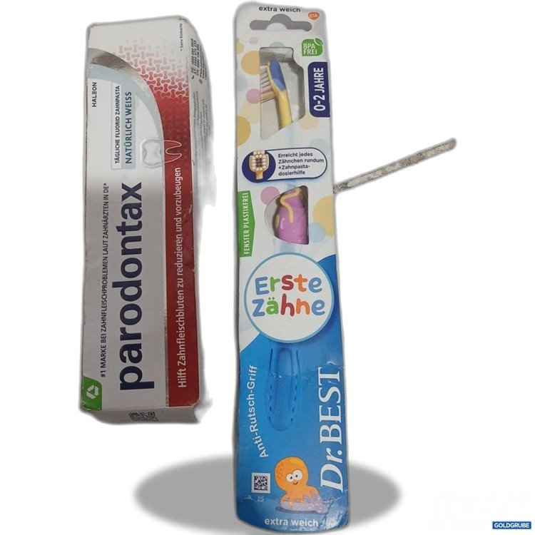 Artikel Nr. 963895 Artikel Nr. 963895: parodontax Zahnpasta 75 ml
Zahnbürste erste Zähne