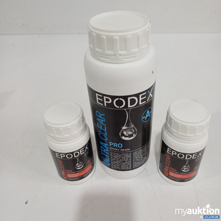 Artikel Nr. 968895: EPODEXUltra Clear 1kg  -A-2x EPODEX Hard-B-ener Härter Durcisseur