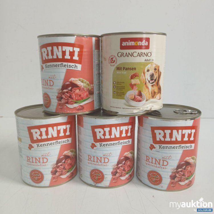 Artikel Nr. 984895: Diverses Hundefutter je 800g 5Stk