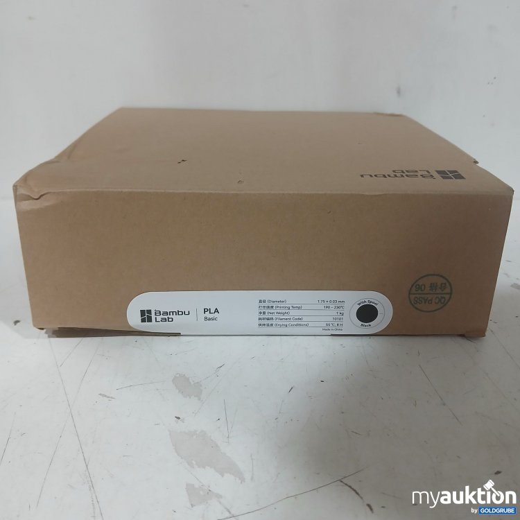 Artikel Nr. 988895: Bambus Lab PLA Basic 1kg Black 