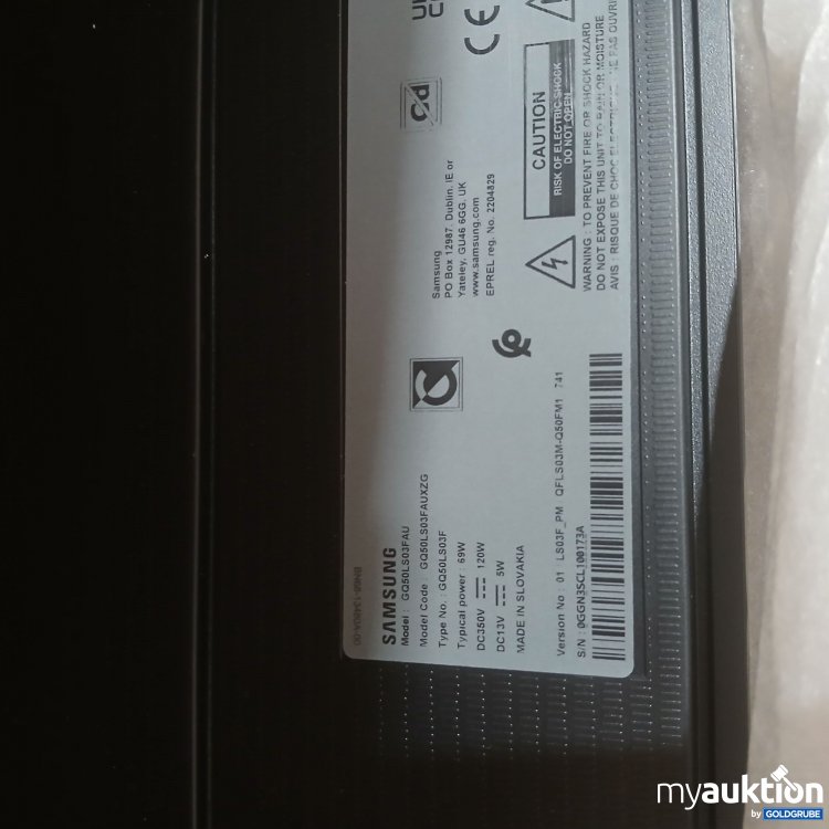 Artikel Nr. 995895 Artikel Nr. 995895: Samsung Fernseher Model GQ50LS03FAU