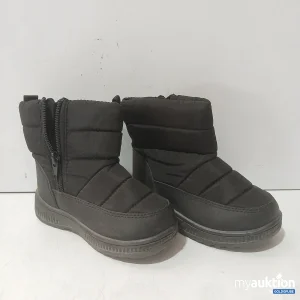 Auktion Kinder-Winterstiefel mit Reißverschluss schwarz Größe 25 gebraucht