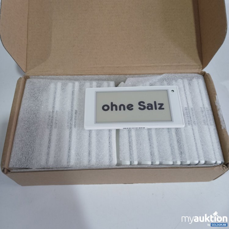 Artikel Nr. 439896 Artikel Nr. 439896: Schild "ohne Salz" 20Stk ca. 10,5x5cm