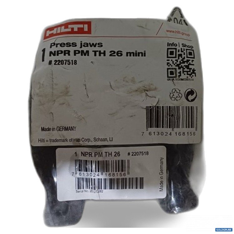 Artikel Nr. 447896: Hilti 1 Press jaws NPR PM TH 26 mini