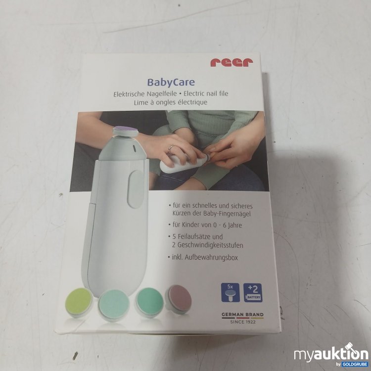 Artikel Nr. 467896 Artikel Nr. 467896: reer BabyCare elektrische Nagelfeile