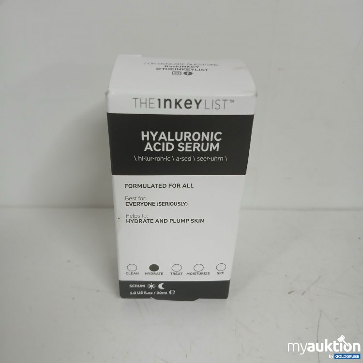 Artikel Nr. 831896 Artikel Nr. 831896: The inkey List Hyaluronic Acid Serum 30ml