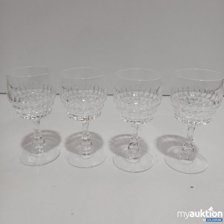 Artikel Nr. 871896 Artikel Nr. 871896: Vintage Blown Wine Glass 4 Stück