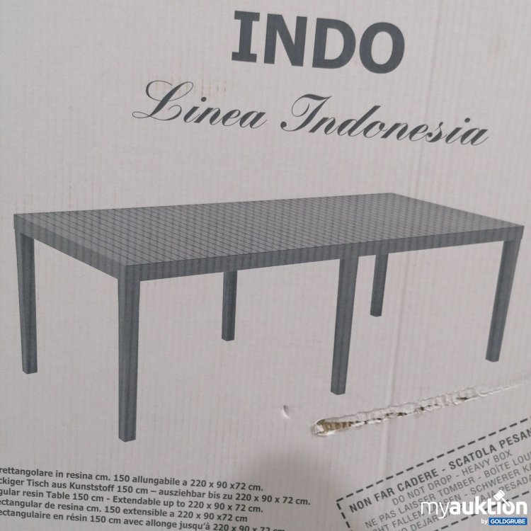 Artikel Nr. 881896: Progarden Indo Linea Indonesia Tisch aus Kunststoff 