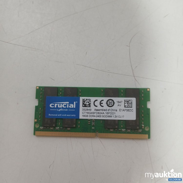 Artikel Nr. 929896: Crucial by Micron static Shielding back 