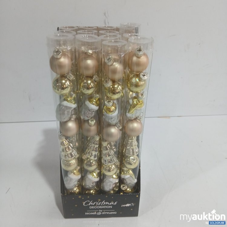 Artikel Nr. 939896 Artikel Nr. 939896: Christmas Decoration Real Glass 16x9Stk gold