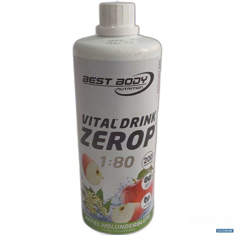 Artikel Nr. 950896: Best Body Vital Drink Zerop 1:80 Apfel-Holunder 1000ml 