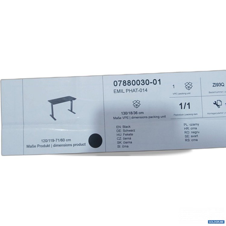 Artikel Nr. 955896: Möbelix Emil Phat-014 schwarz 07880030-01