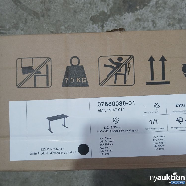 Artikel Nr. 955896: Möbelix Emil Phat-014 schwarz 07880030-01