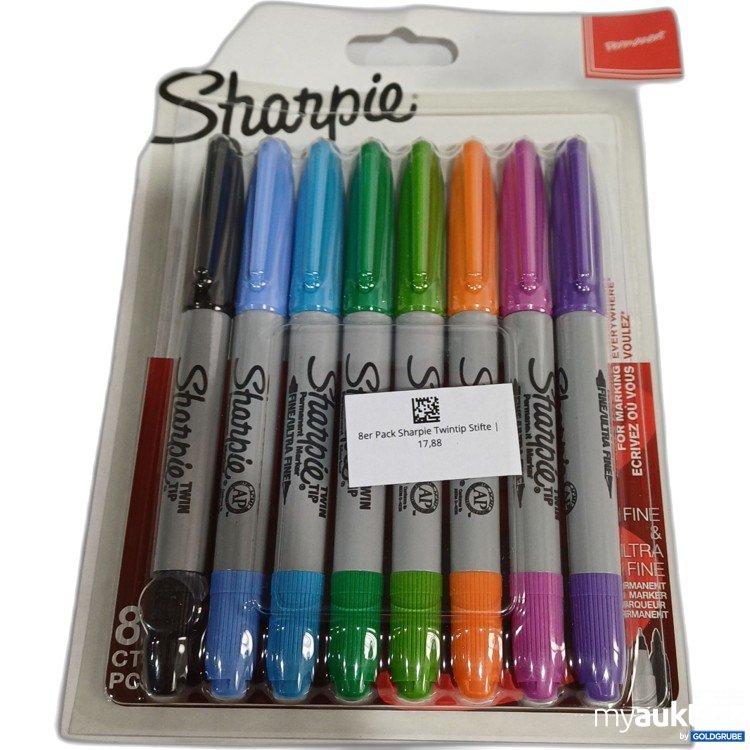 Artikel Nr. 960896: Sharpie 8er Pack Twintip Stifte 