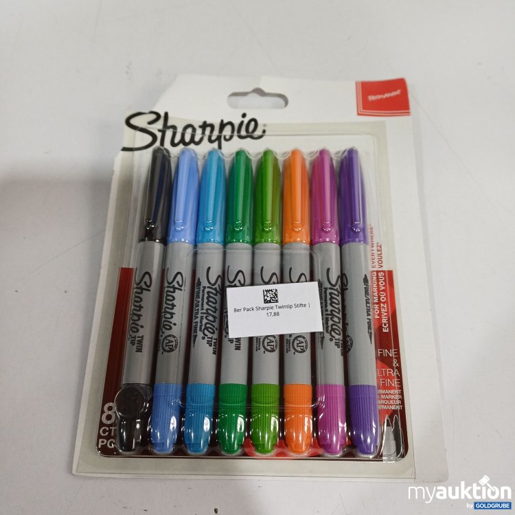 Artikel Nr. 960896: Sharpie 8er Pack Twintip Stifte 