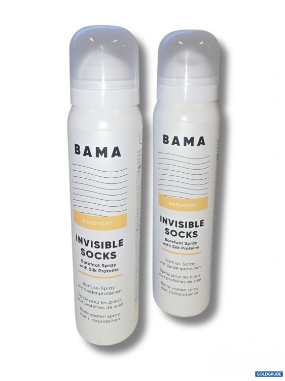 Artikel Nr. 344897: 2 Stück BAMA Invisible Socks Barfuss Spray 100ml
